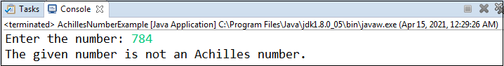 Achilles Number in Java