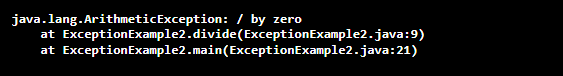Different Ways to Print Exception Message in Java