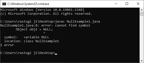 Facts About Null In Java Javatpoint