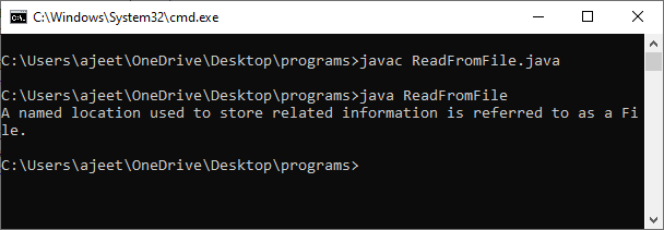 Thao tác với tệp trong Java