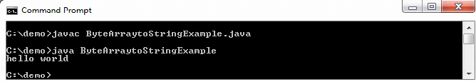 How to convert byte array to String in Java