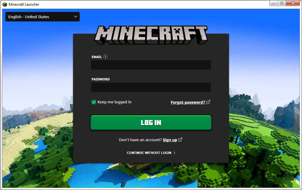 Minecraft java edition download