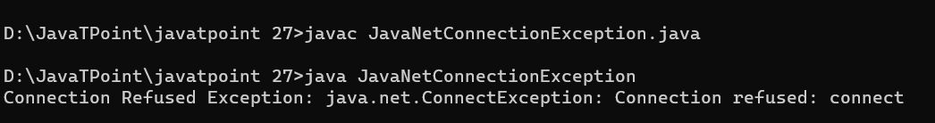 How to Fix java.net.ConnectException Connection refused connect in Java