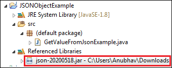 How to Get Value from JSON Object in Java Example
