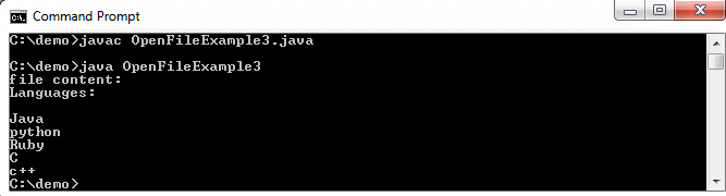 untar a file java