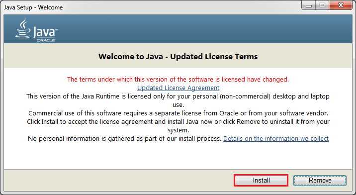How to Update Java