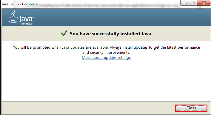 How to Update Java