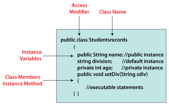 Instance Variable in Java
