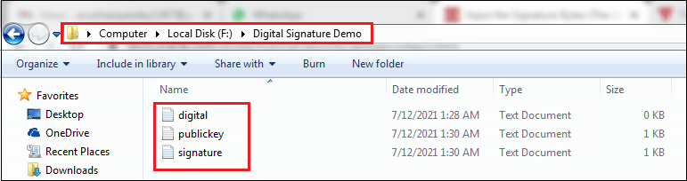 Java Digital Signature