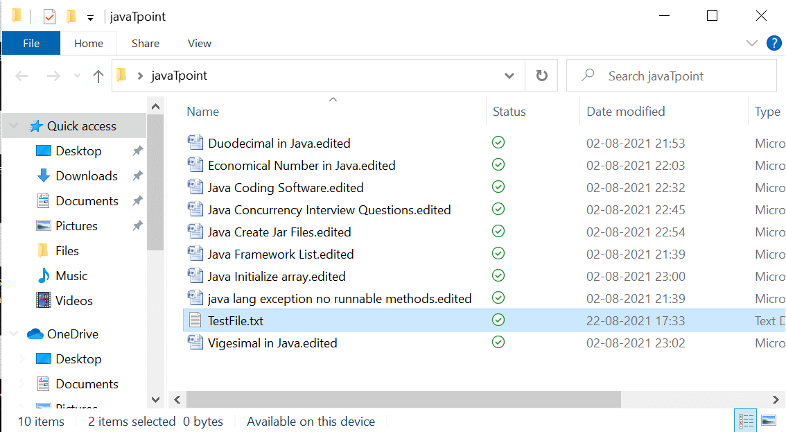 Java File Upload to a Folder