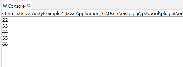 Java Initialize array