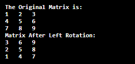 Rotate Matrix by 90 Degrees in Java