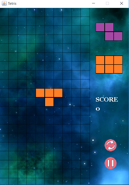 Tetris Game in Java