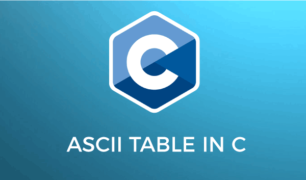 ASCII Table in C