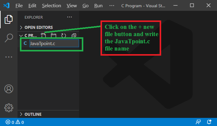 visual studio code for mac to run c program