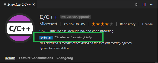 How to run a C program in Visual Studio Code