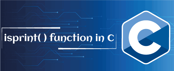 isprint() function in C