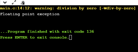 Programming Errors in C