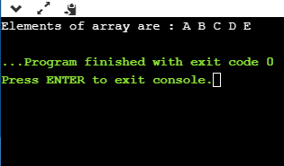 Return an Array in C