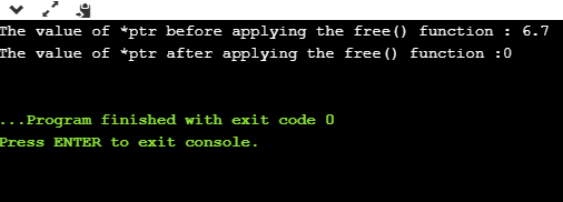 free vs delete in C++