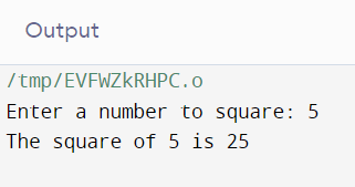 How to Square a Number in C++