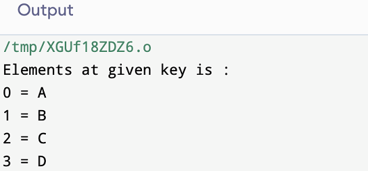 multimap key_comp() in C++