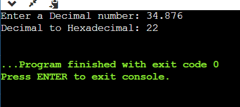StringStream in C++ for Decimal to Hexadecimal and Hexadecimal to Decimal