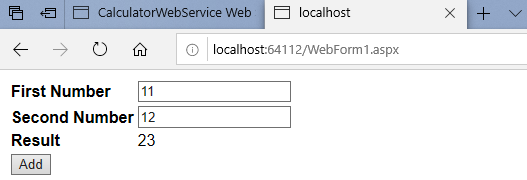 How to create Web Service