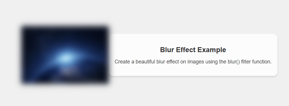 Background Blur in CSS