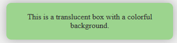 CSS Background Image Opacity