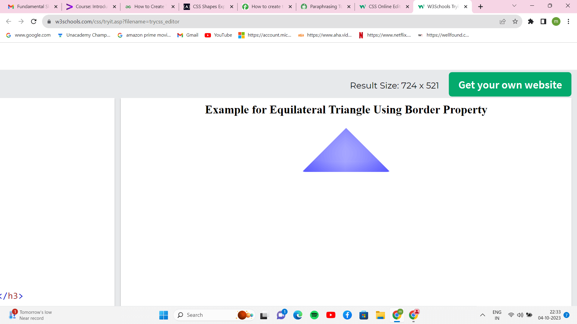 CSS Triangles