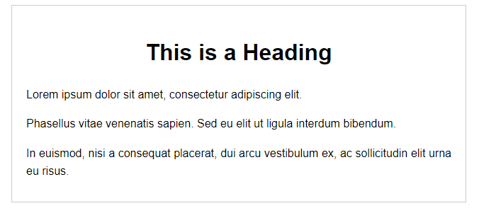 How to align text in CSS - javatpoint