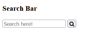 Search Bar CSS