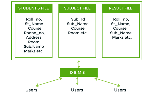 DBMS vs. File System