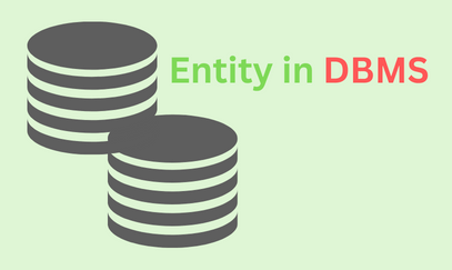 Entity in DBMS