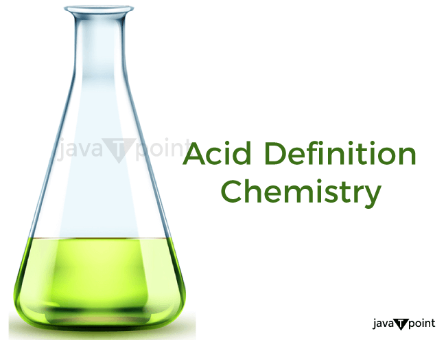 Acid Definition Chemistry