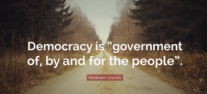 Definition Of Democracy By Abraham Lincoln