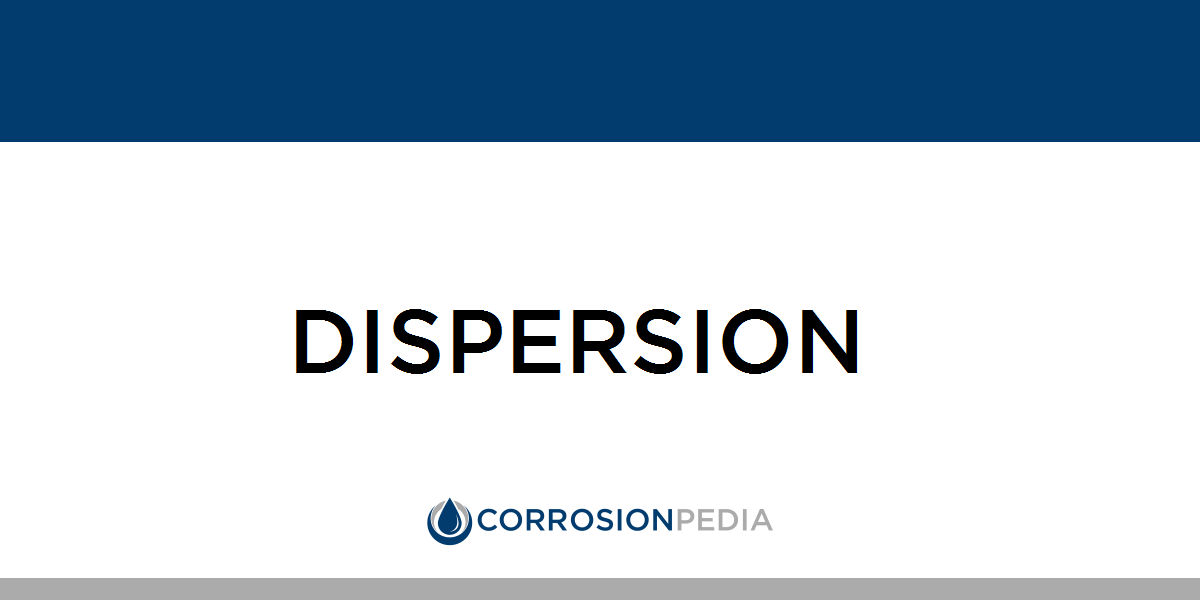 Dispersion Definition