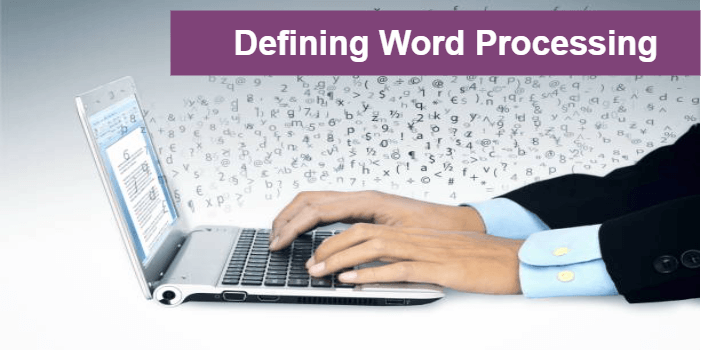 Word Processing Definition