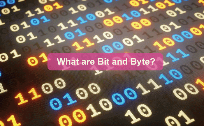 Difference Between Bit and Byte