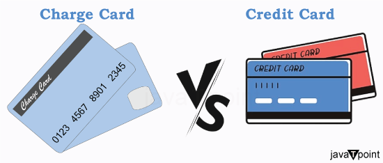 Difference Between Charge Card and Credit Card
