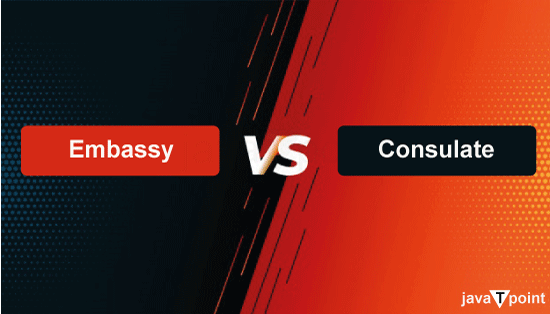 Difference Between Consulate And Embassy - Javatpoint