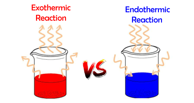 Difference between Exothermic Reactions and Endothermic Reactions