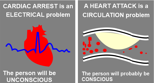 Difference Between Heart Attack and Sudden Cardiac Arrest