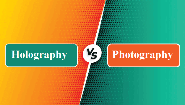 Difference between Holography and Photography