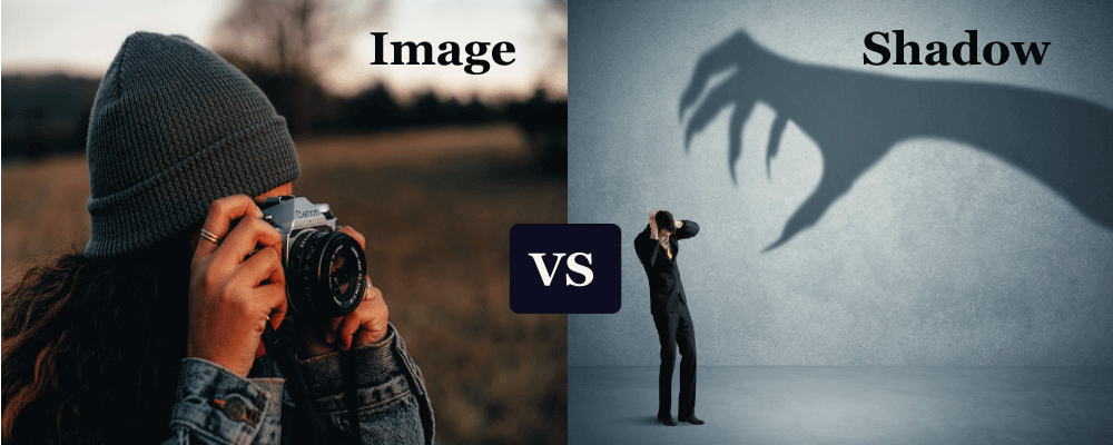 Difference Between Image and Shadow