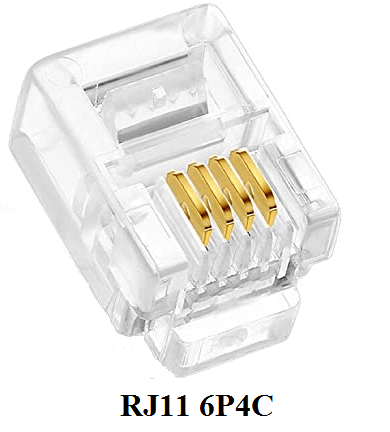 Difference between RJ11 and RJ12
