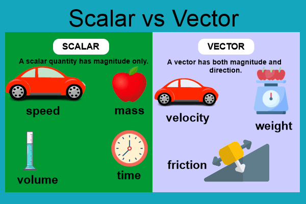 Difference between Scalar Quantity and Vector Quantity