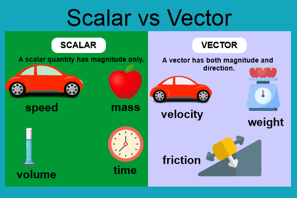 Difference Between Scalar Quantity And Vector Quantity Javatpoint