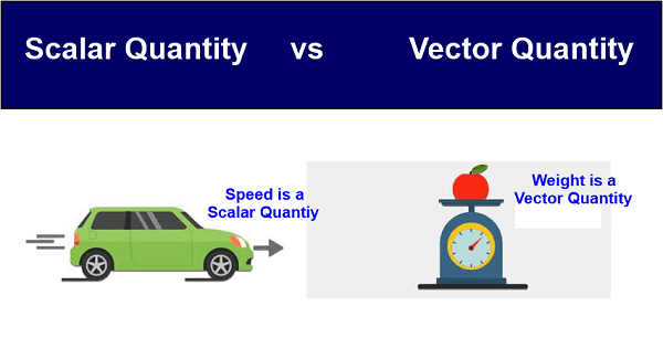 Difference between Scalar Quantity and Vector Quantity